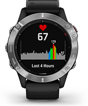 fēnix 6 with heart rate screen