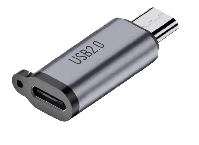 Gift USB-C to Micro-USB charging adapter
