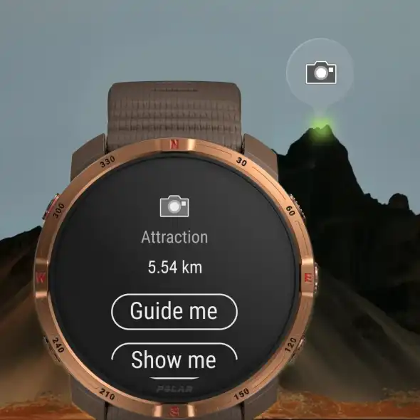 polar grit x2 poi pontos navigáció