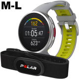 Polar Vantage V2 HR Silver Gray-Lime M/L
