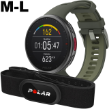 POLAR Vantage V2 HR Black-Green M/L