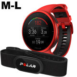 Polar Vantage V2 HR Red M/L