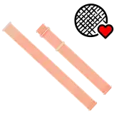 Garmin Quick Release 20mm Pink Down/Coral, ComfortFit óraszíj