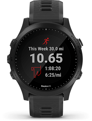 SYNCS WITH GARMIN CONNECT™