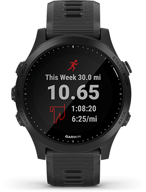 SYNCS WITH GARMIN CONNECT™