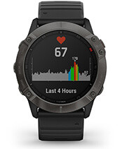 fēnix 6X Pro & Sapphire with heart rate screen