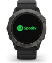 fēnix 6X Pro Solar with music screen