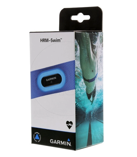Garmin HRM-SWIM mellkasp&aacute;nt doboz tartalma - modul, elemmel, rugalmas &eacute;s rugalmatlan textil