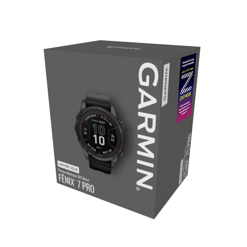 Garmin fēnix 7s PRO csomag tartalma - doboz &eacute;s tartoz&eacute;kok