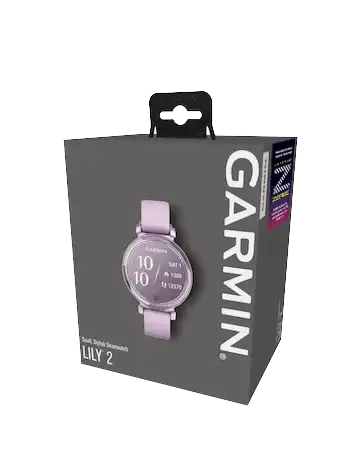 Garmin Lily 2 csomag tartalma &mdash; doboz &eacute;s tartoz&eacute;kok