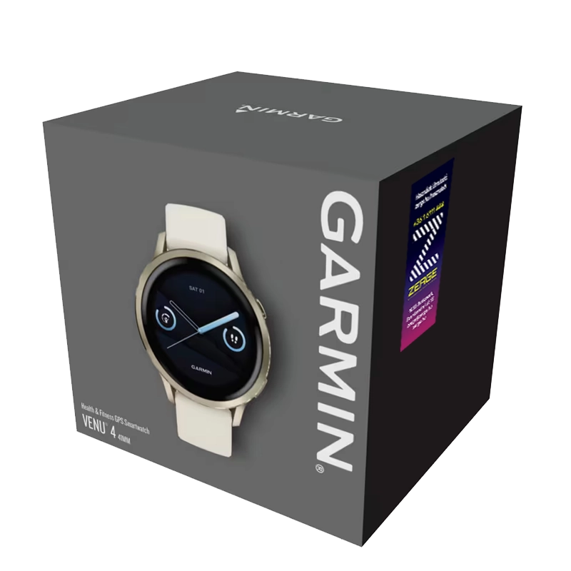 Garmin Venu 4 - 41mm csomag tartalma - doboz &eacute;s tartoz&eacute;kok