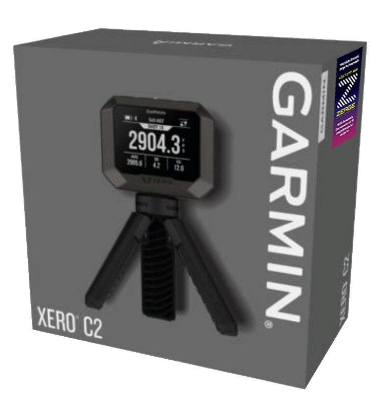 Garmin XERO C2 Chronograph csomag tartalma - doboz &eacute;s tartoz&eacute;kok