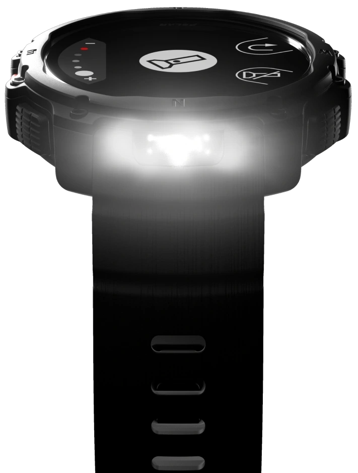 Street X óra fehér LED zseblámpa funkció