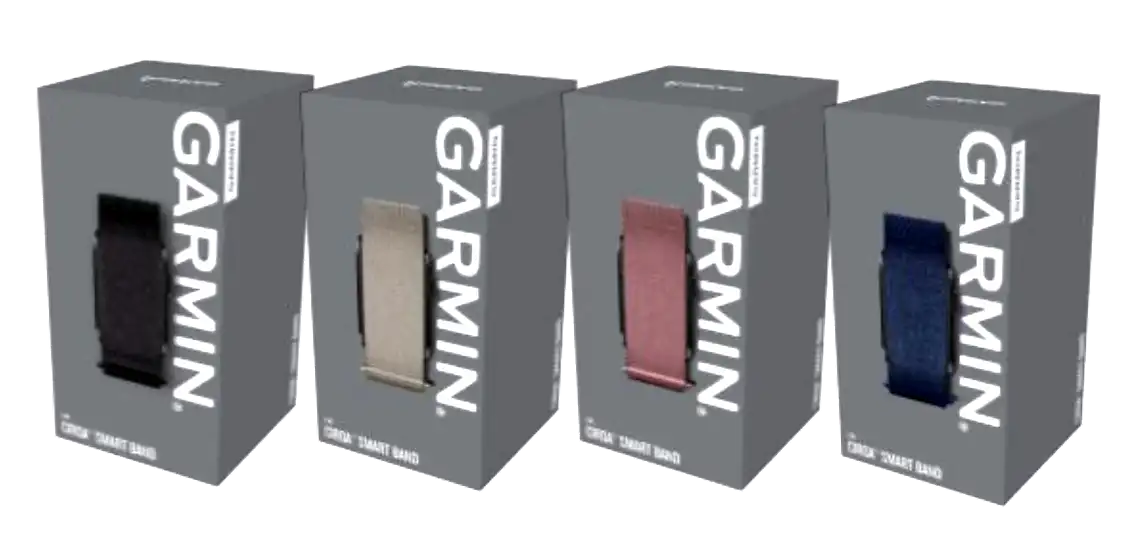 Garmin Cirqa okosóra doboza és a csomag tartalma