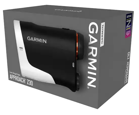 Garmin Approach Z30 doboz tartalma
