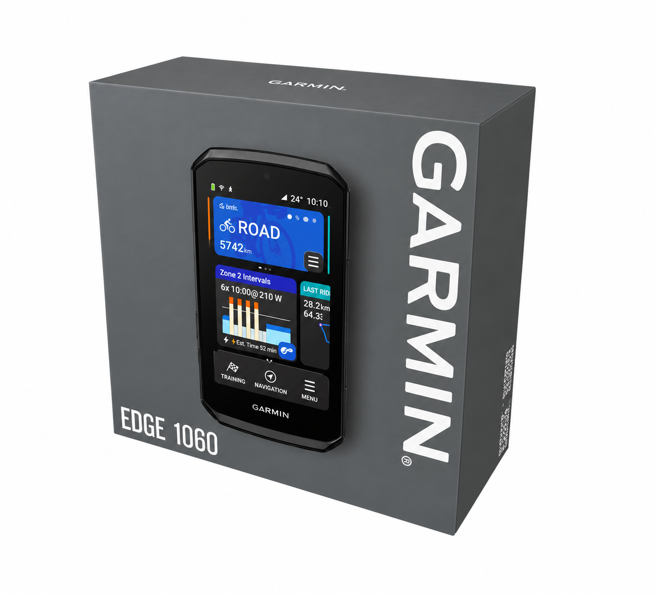 Garmin Edge 1060 csomag tartalma — doboz és tartozékok